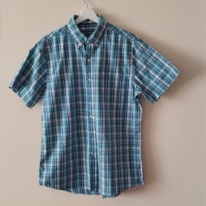 IZOD Shirt Men  Short Sleeve Large Size